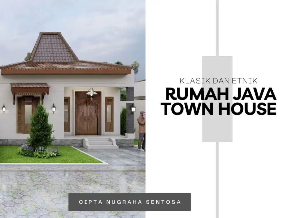 Rumah Joglo Luas 90 m2 Cuma 400 Jutaan Dekat Jl Utama JOGJA SOLO
