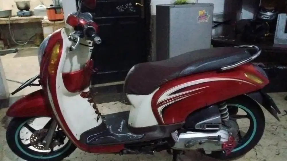 Scoopy FI 2014 Stater Kasar