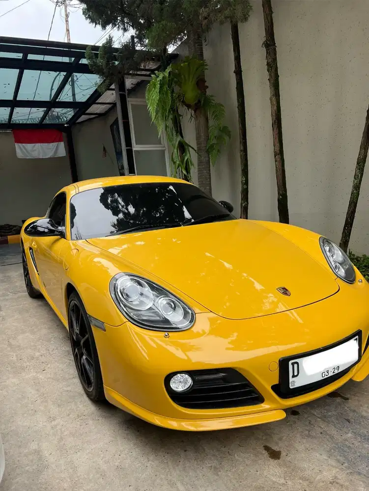 Porsche cayman 2.7 at 2011 kuning