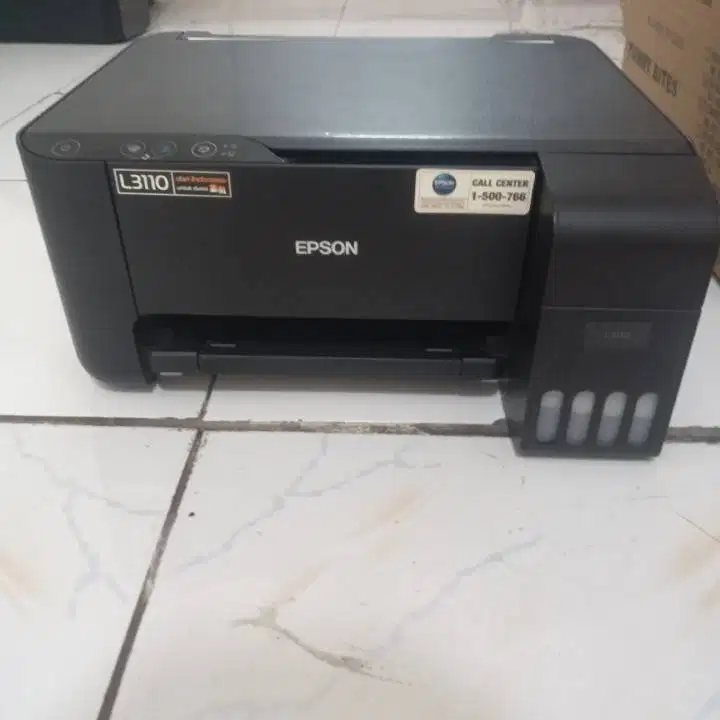 Printer Epson L3110 All in One Scanner Fotocopy Second Bekas
