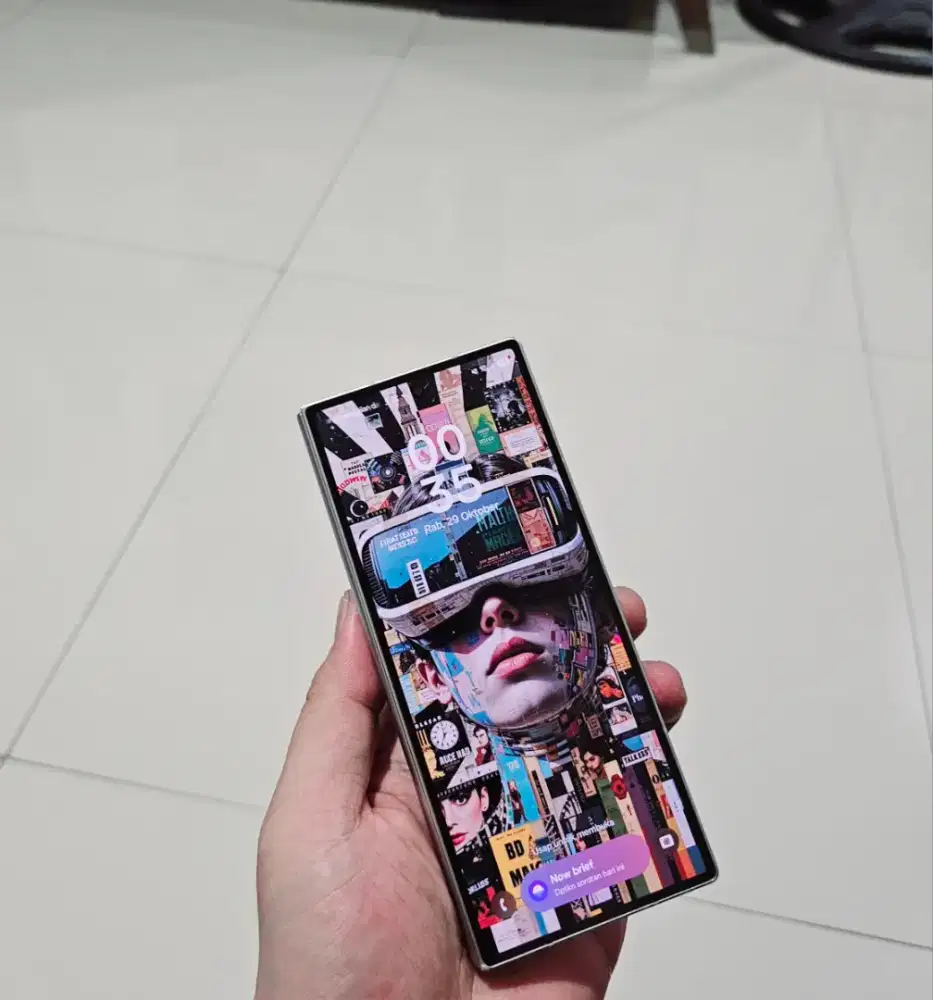 Samsung Zfold 6 5G Titanium Silver Sein resmi