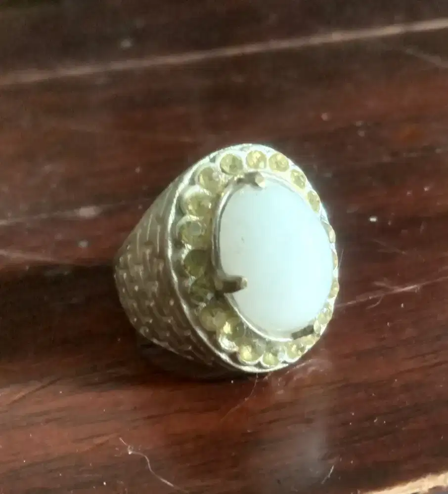 Cincin Asli Batu Akik Ring Perak