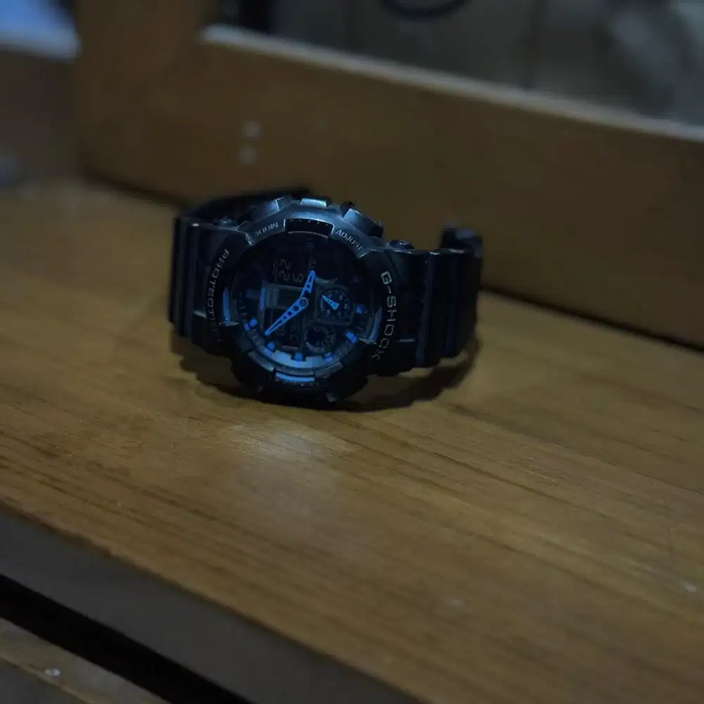 Jam Tangan Gshock black blue