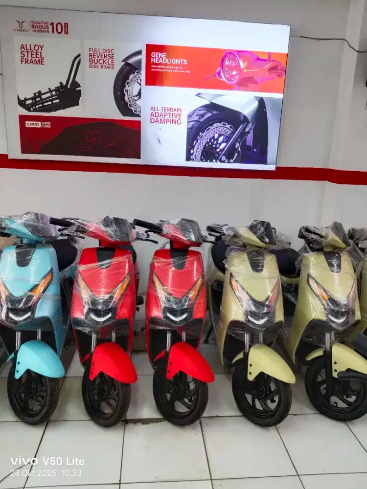 Sepeda listrik u winfly motor power 500watt