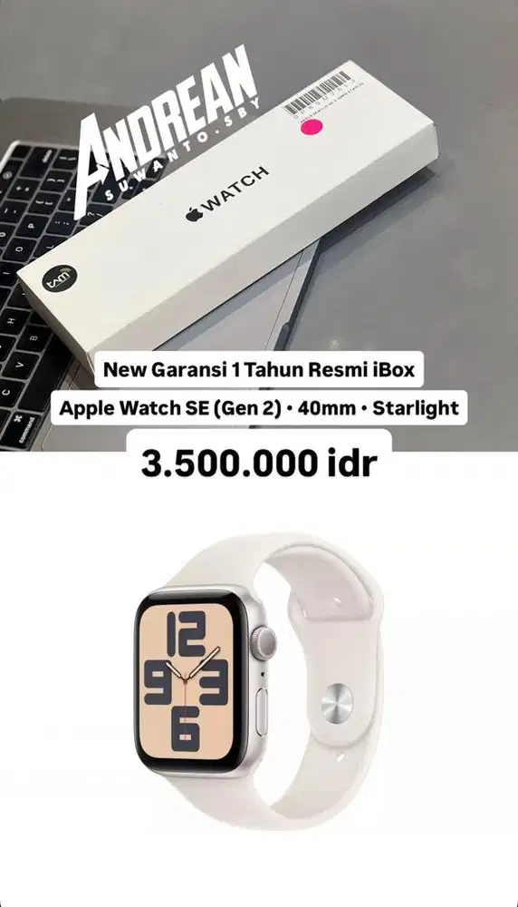 New Apple Watch SE Gen 2 40mm Ibox