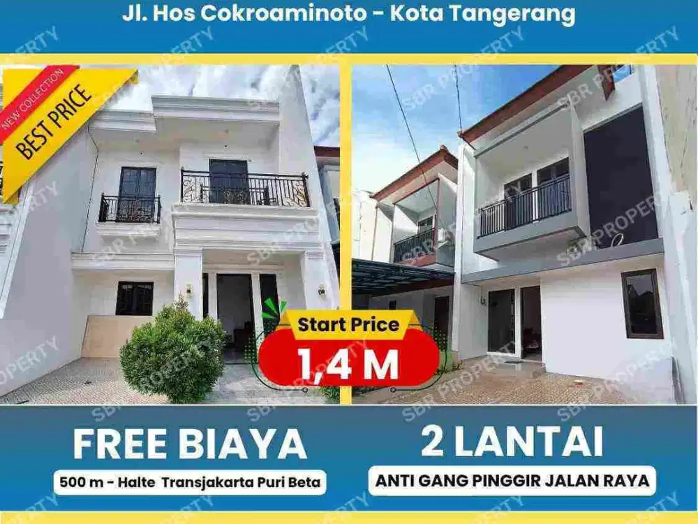 RUMAH CLUSTER 2 LANTAI DI CILEDUG RAYA