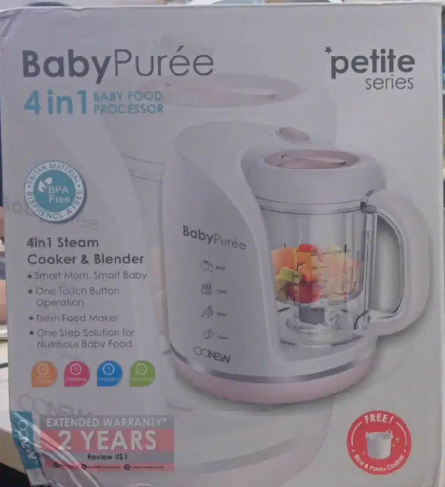 BabyPure 4in1 Baby Food Processor (Petite Series)