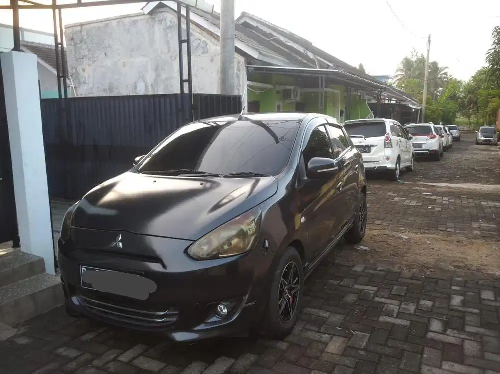 Jual mitsubishi mirage exceed matic 2012