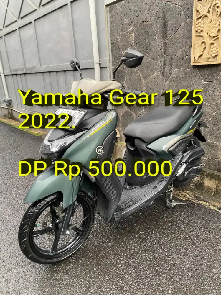 Gear 2022. Pajak ON. Standar. Original. Mulus. Ban OK. Cash/Kredit/TT