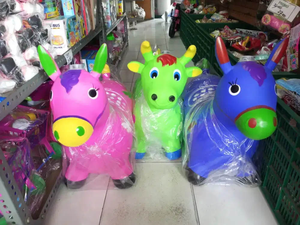 Mainan Anak Jumping karet naik