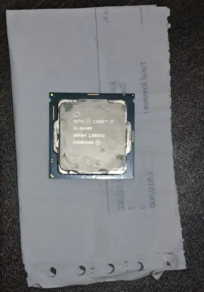 Processor i5 9400f tray 100% normal