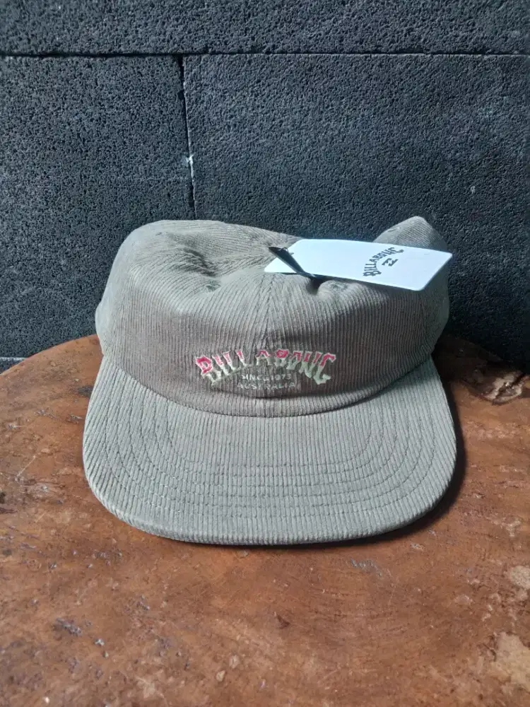 Topi Long Visor Billabong Corduroy