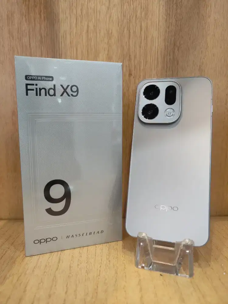 Oppo Find X9 12/512GB Pre-Order CashBack 500Ribu Gratis Kuota 1 Tahun