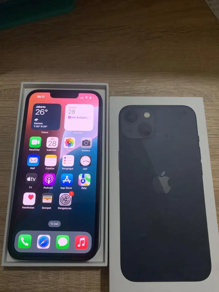 IPHONE 13 128GB IBOX GARANSI ON 2026