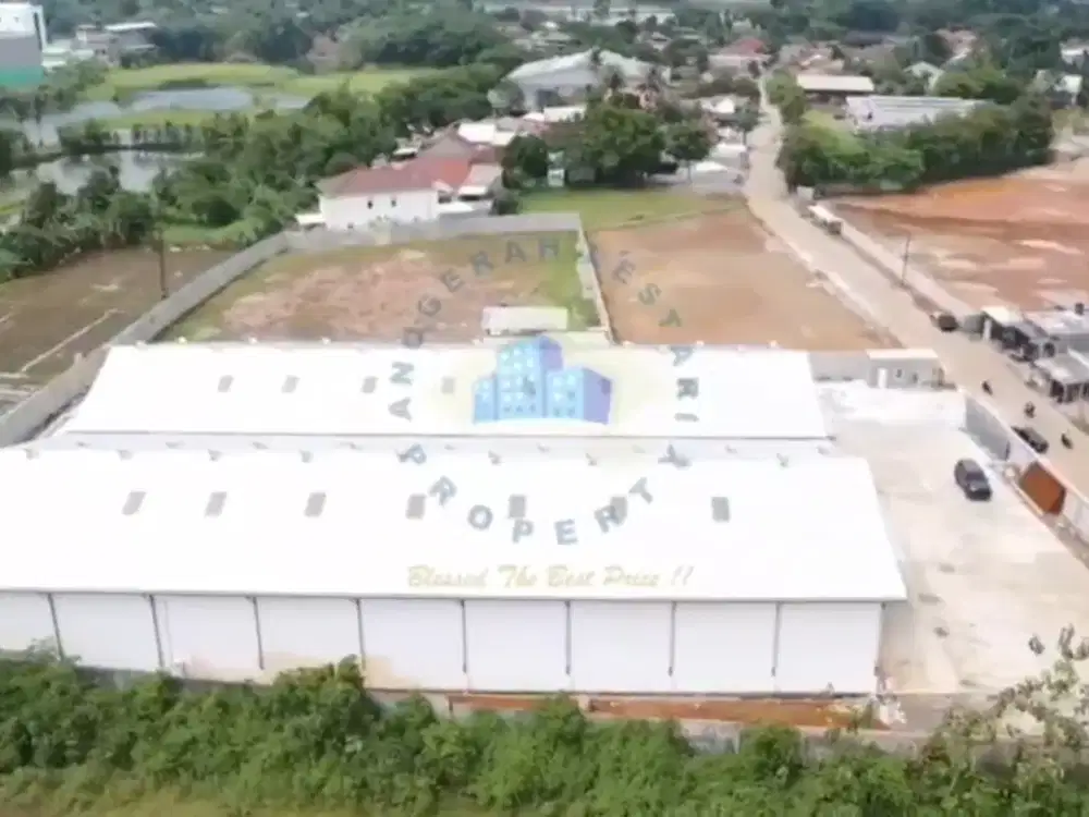 Disewakan Pabrik di Jl. Raya Ciangir, Legok - Tangerang, Banten.