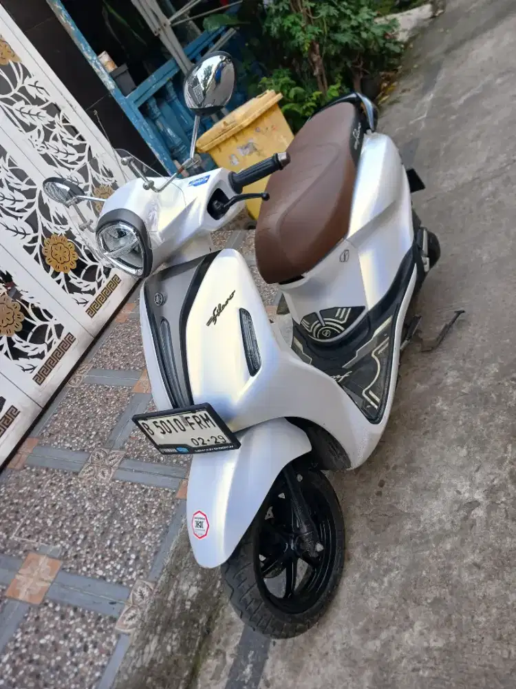Yamaha Grand Filano 2024 Keyless,ss lengkap pajak hidup Kilometer 6 RB