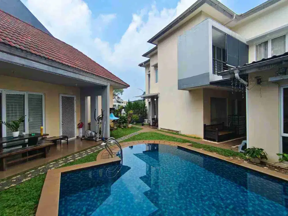 Dijual Cepat RumahSemi Furnished di Delatinos BSD City Tangerang Selatan Banten