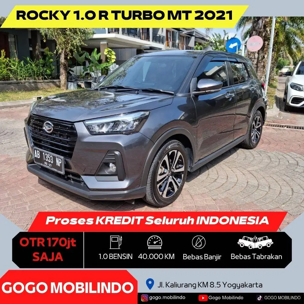 [Dp10jt] Rocky R Turbo Manual 2021 AB Tgn1 ISTIMEWA Kredit Murah
