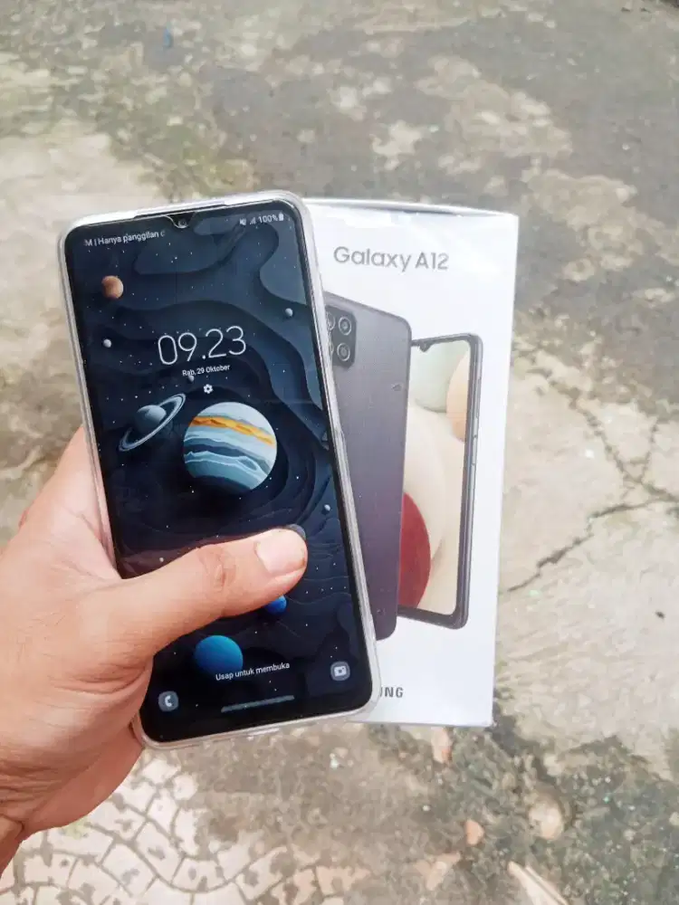 SAMSUNG A12 RAM 6+6/128GB FULLSET