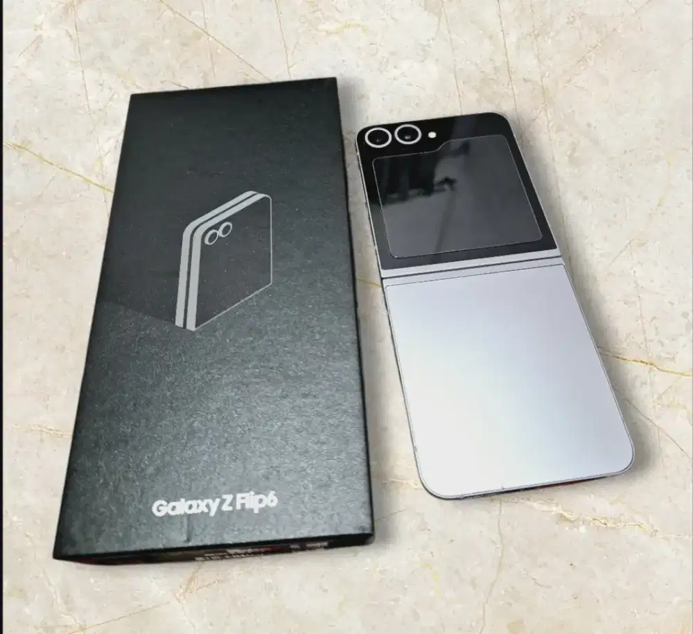 Hp samsung z flip 6 versi ram 12 256gb 5g lte second