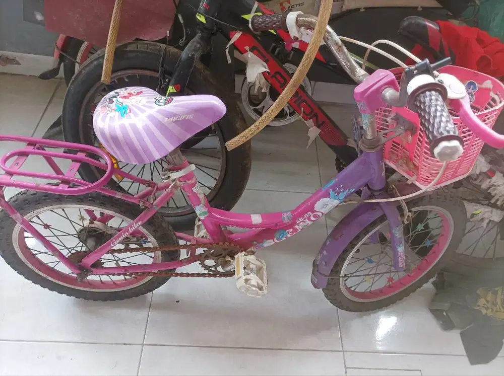 Sepeda anak perempuan ring 16