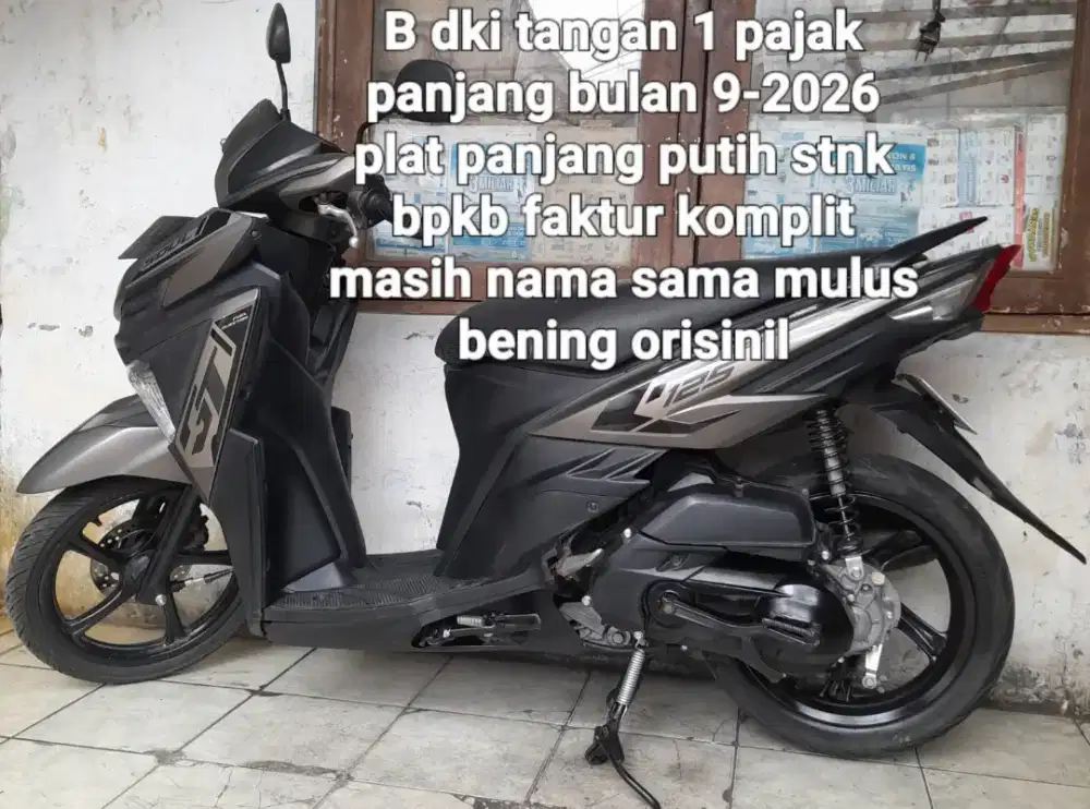 Yamaha Mio soul gt 2015 blue core 125 cw asli abu2 B dki tamgan 1