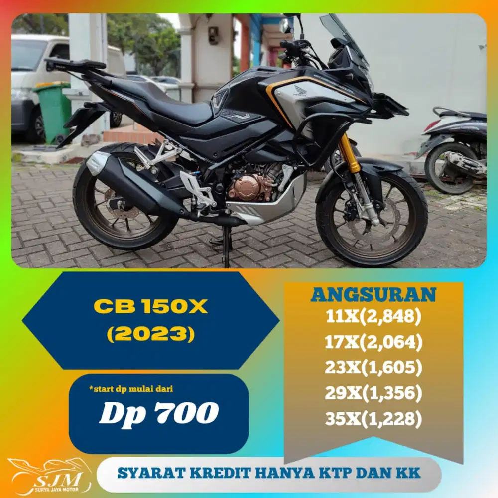 CB 150X 2023 Pajak Panjang