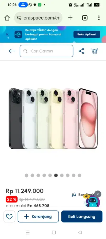 Promo cicilan mulai 300 ribuan