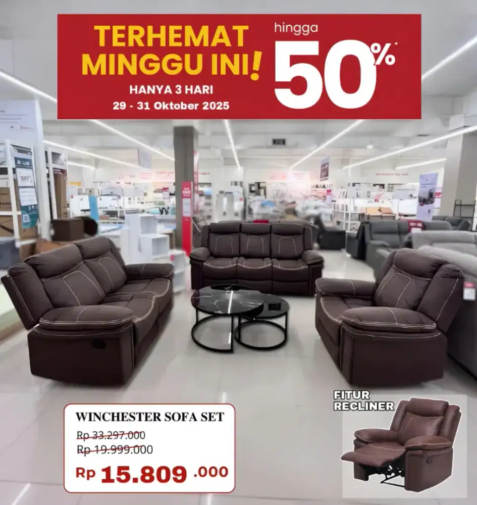Sofa set reclainer