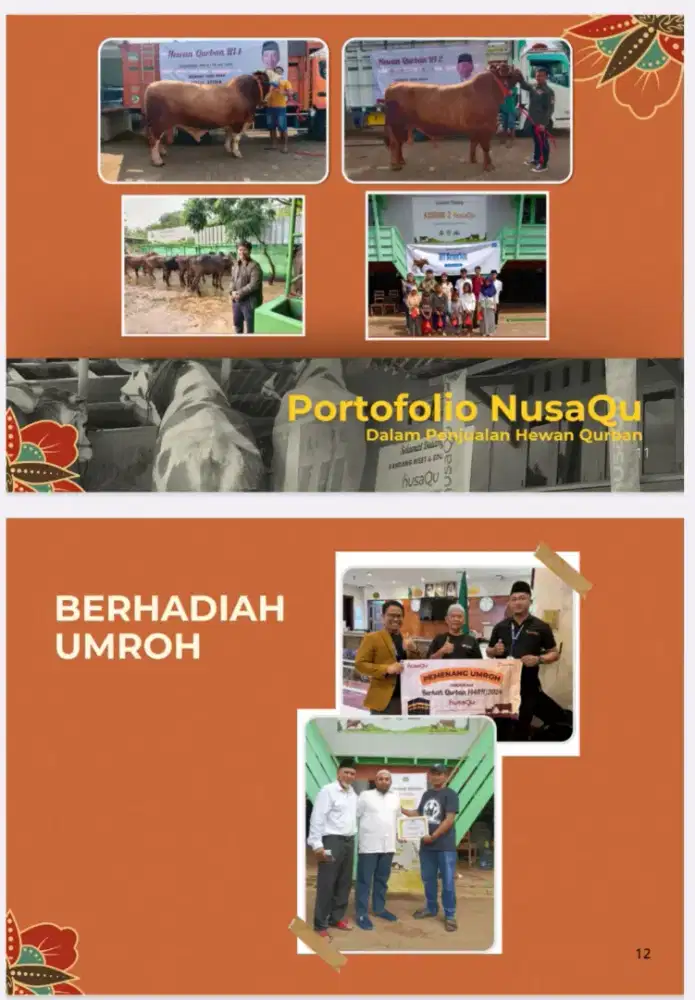 Hewan kurban korban qurban qurban sapi kambing booking fee