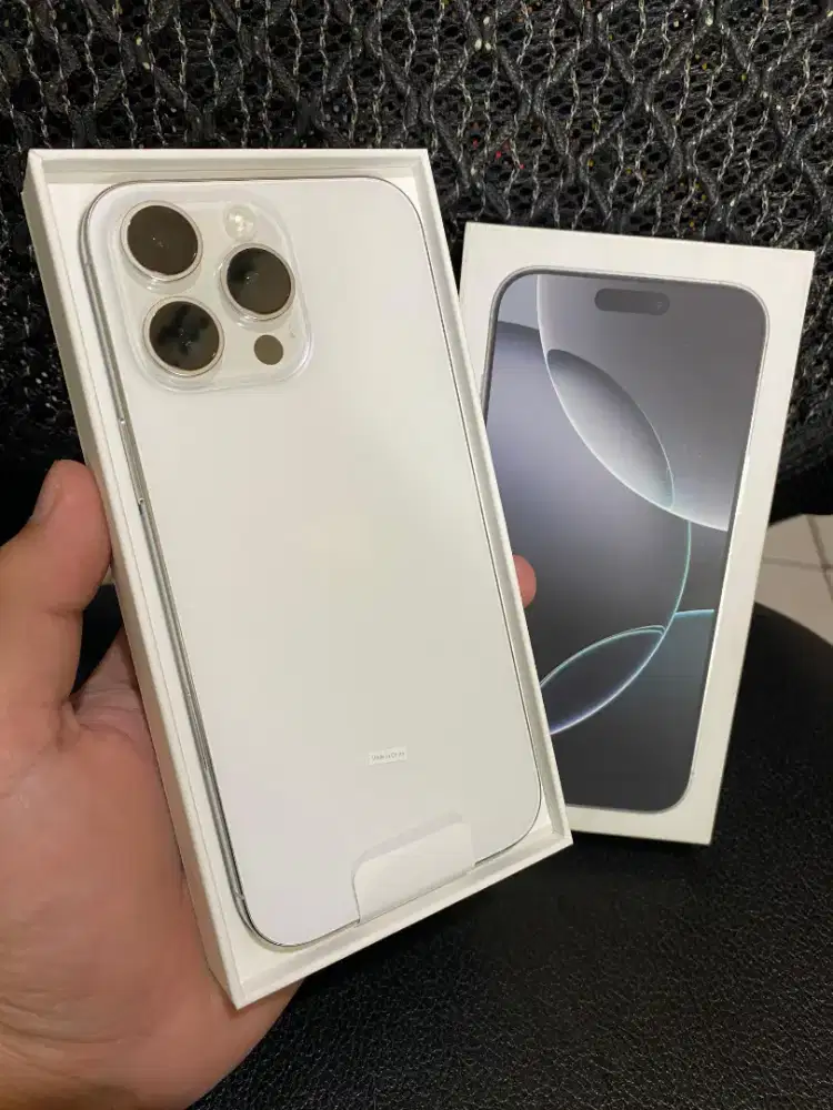 Iphone 16pro max 512GB buka segel freshh ibox