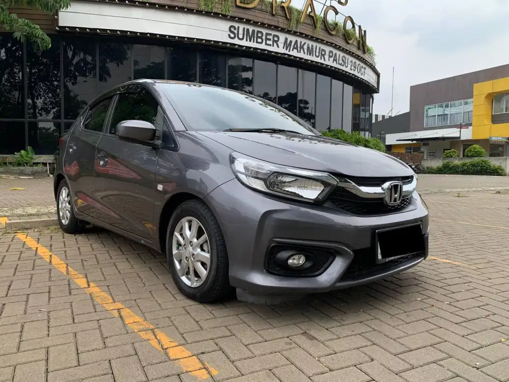 TERMURAH!! HONDA BRIO E CVT AT MATIC 2019 ABU-ABU