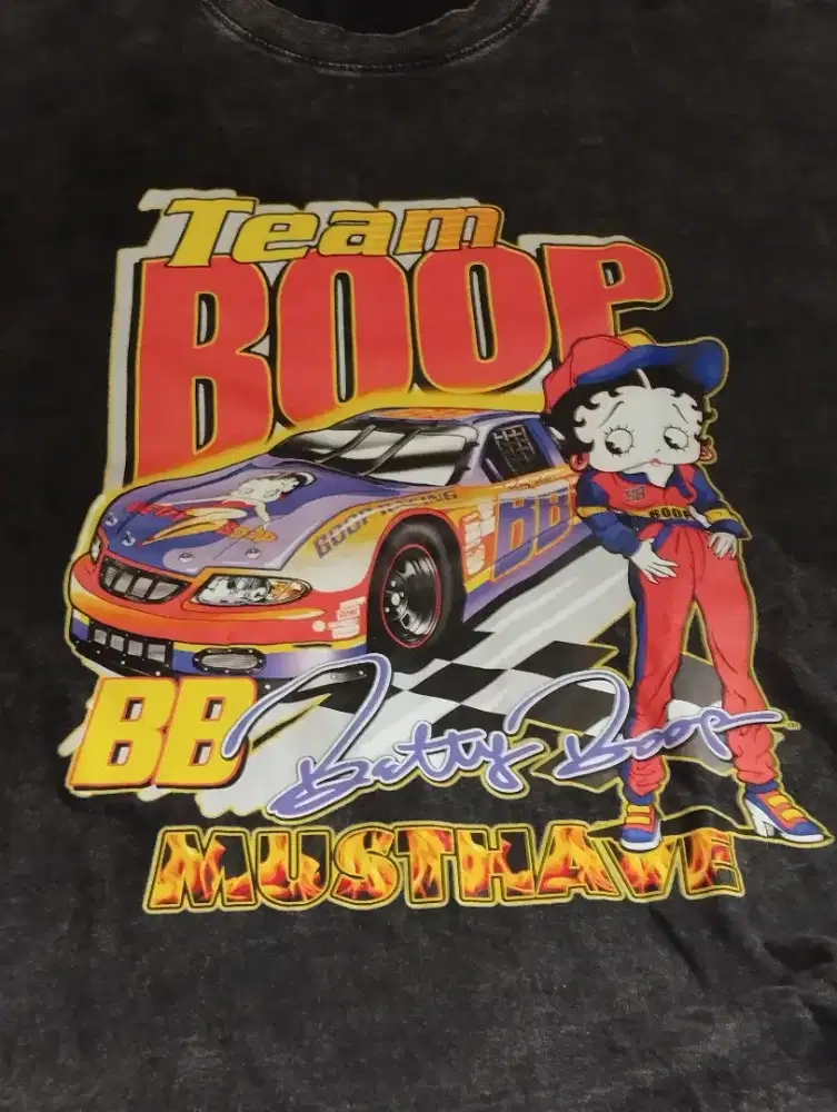 Kaos Betty Boop Team Boop by Must Have brand.