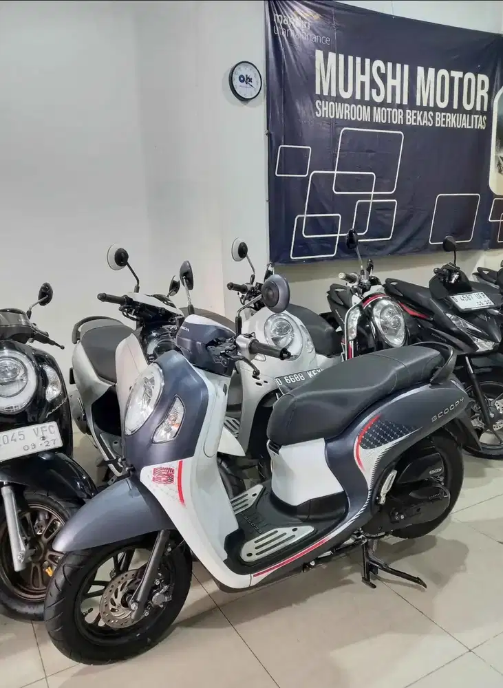 KM 6 RIBU SCOOPY SPORTY 2024, SEPERTI BARU, MUHSHI MOTOR.