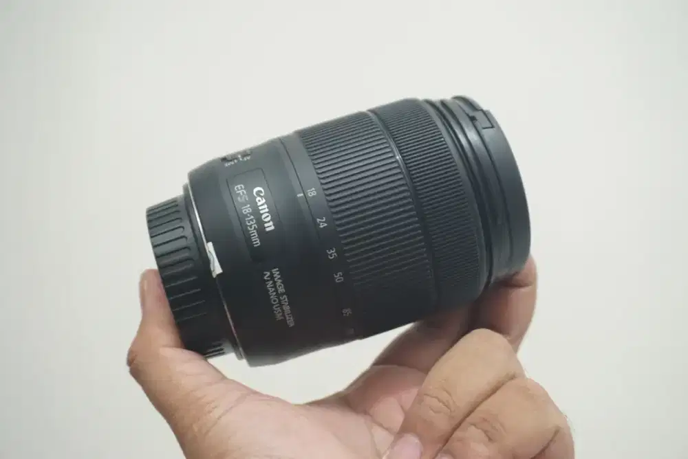 CANON EF-S 18-135mm IS Nano USM Lensa DSLR Power Zoom Tele