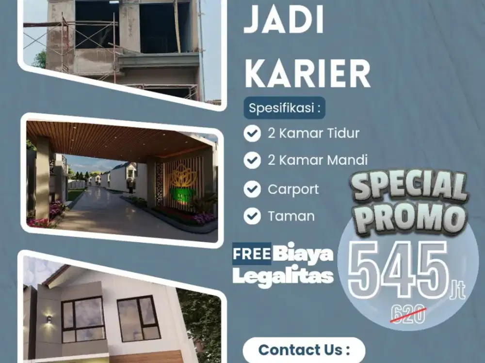 Rumah 500 jtaan Dijamin Betah Kawasan Sejuk Khas KBB dekat Kota Cimahi
