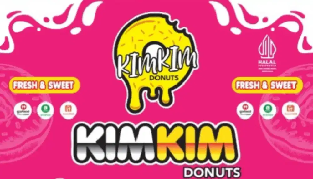 Jaga kios donat di mall