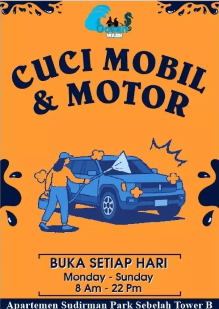 Cuci MoBil dan Motor