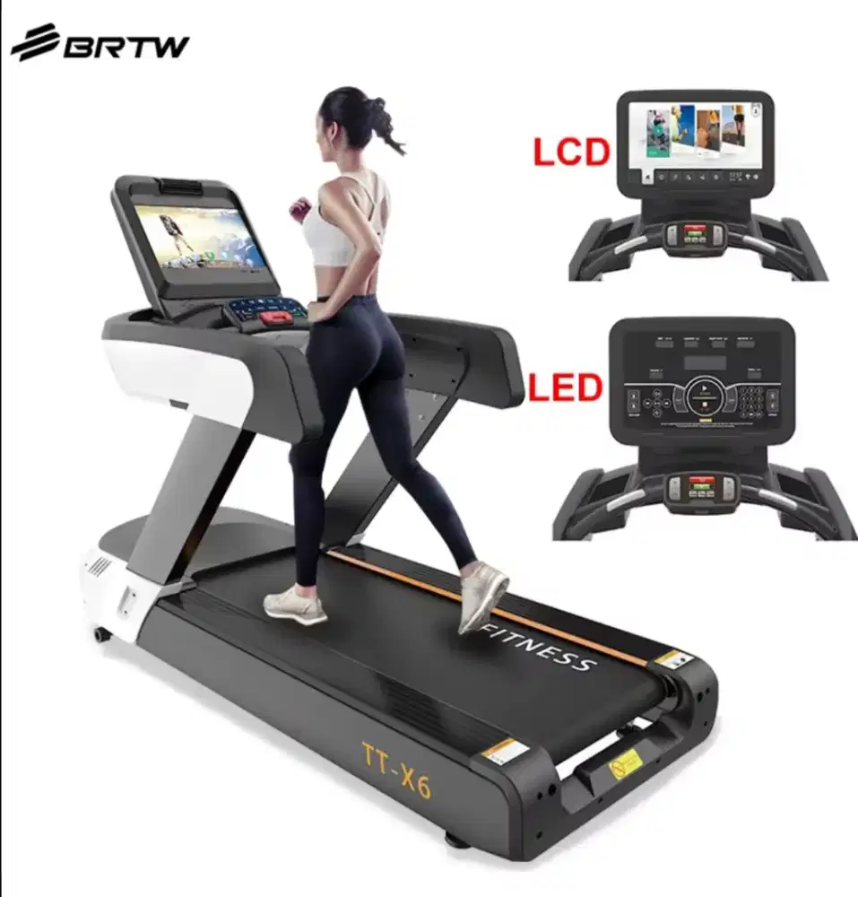 Treadmill Elektrik TT-X6 BRTW Comercial Fitness Gym