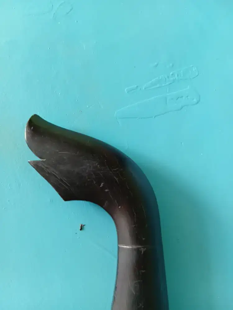 Golok pusaka naga hitam