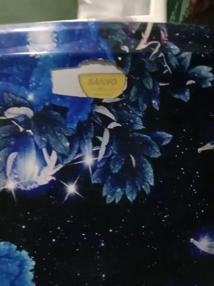 Kulkas 1 pintu merk Sanyo woyo woyo