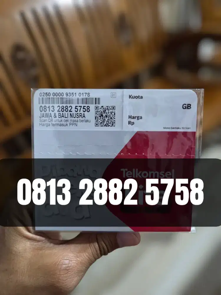 Nomor Cantik Telkomsel simPATI Spesial Hoki Maju Mapan 5758