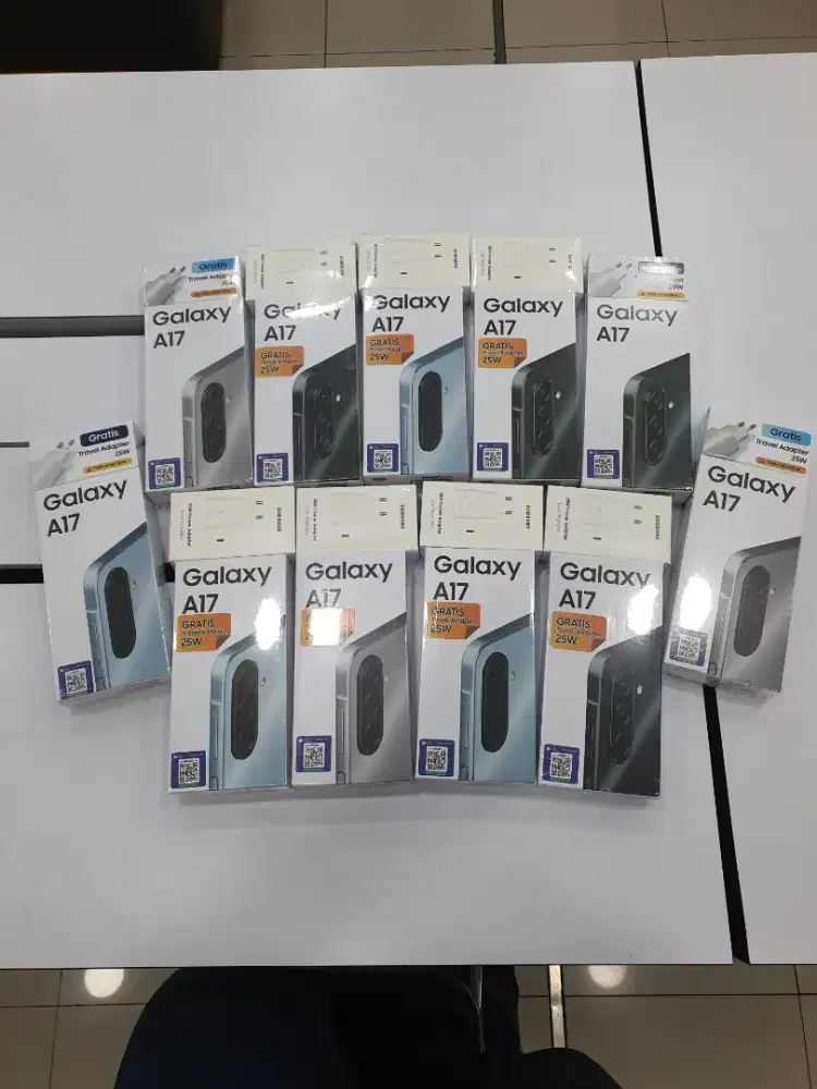 Samsung A17 4G 8/128 Ready 256 Murah Resmi Segel Gratis Charger 25W