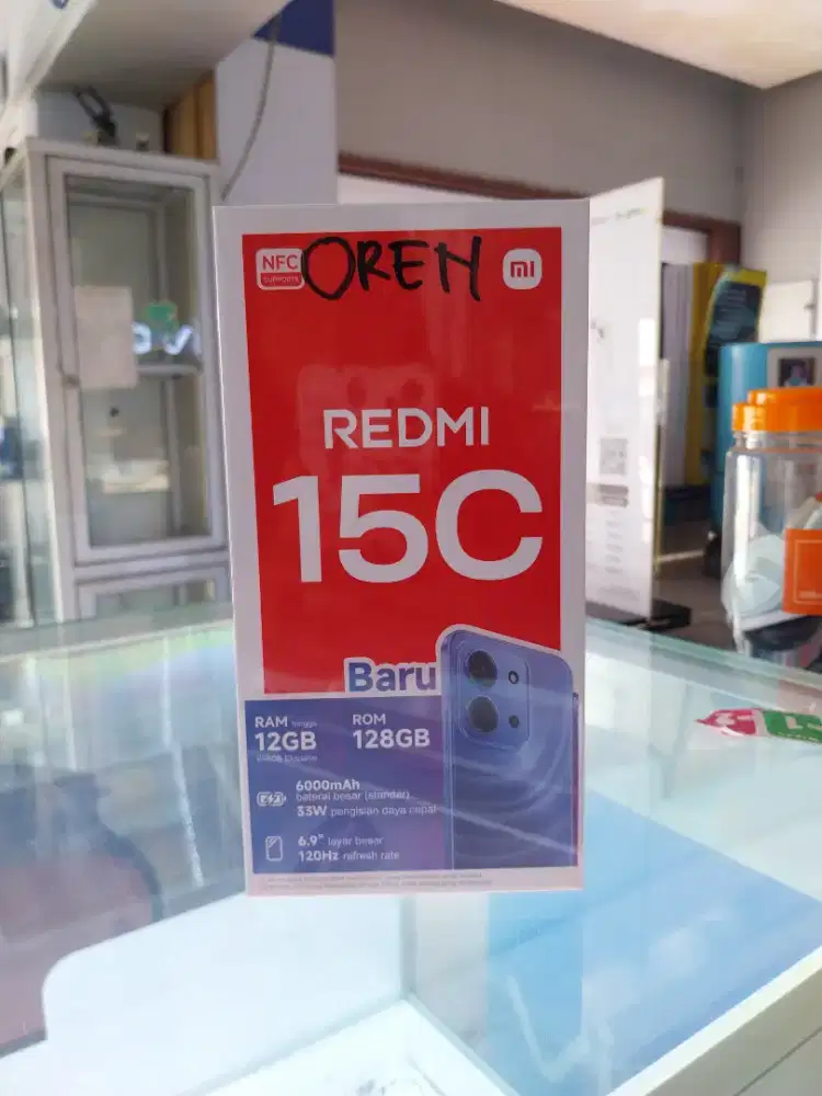 Redmi 15C 6/128GB New bisa cod
