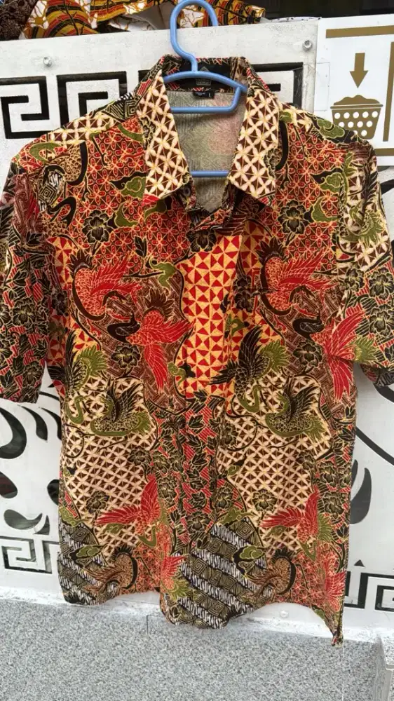 BATIK COWOK UK L DAN XL