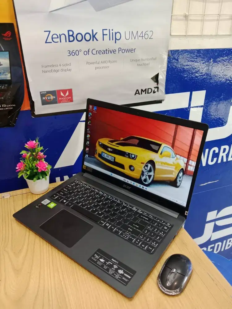 SERI BARU GENERASI KE -10 LAPTOP ACER ASPIRE 5 A515-55G CORE i7 RAM 8G
