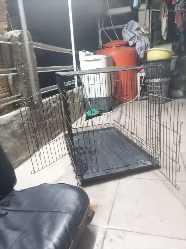 Kandang besi tebel bosku