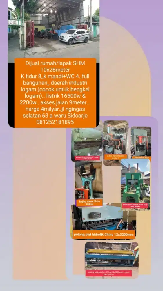 Mesin pon eksentrik dan hidrolik