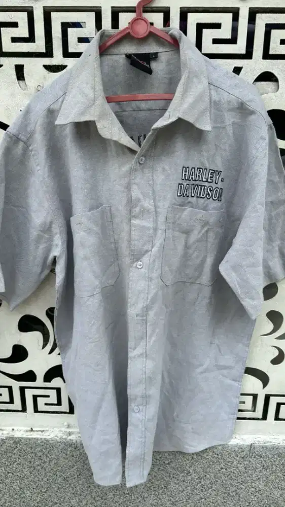 KEMEJA COWOK UK L DAN XL