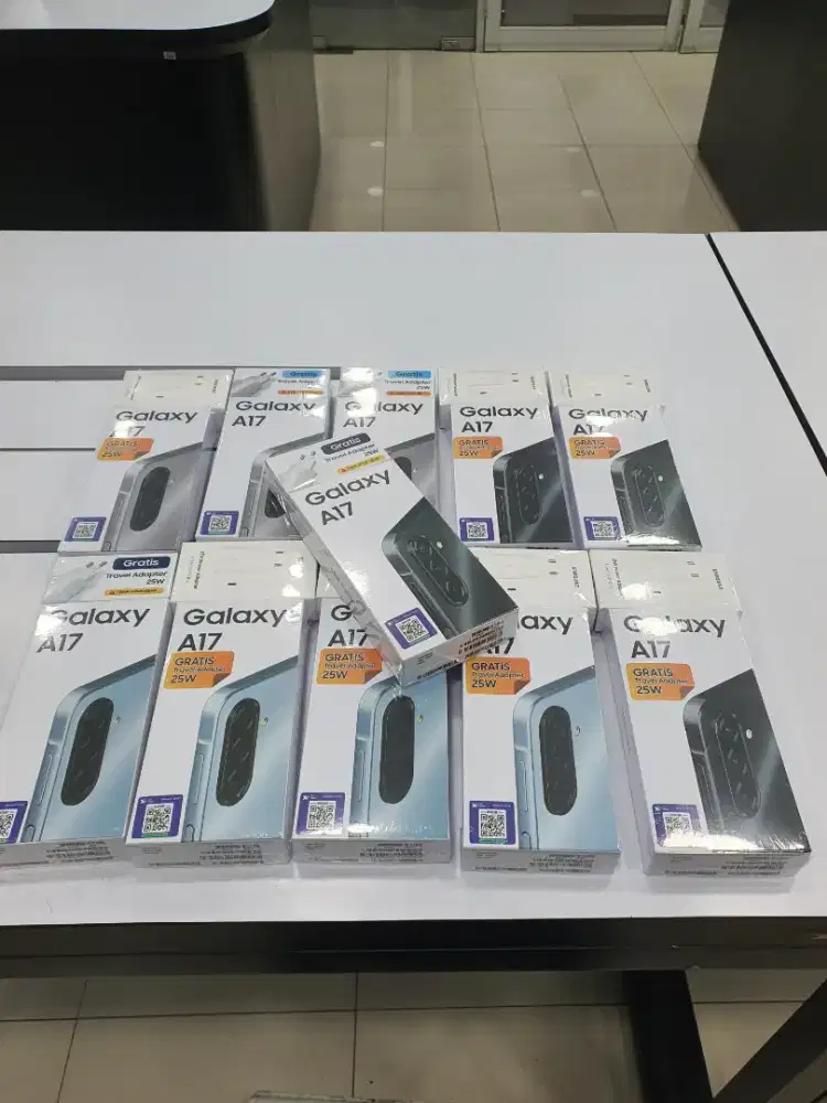 Samsung A17 4G 8/256 Ada 128 Baru Resmi Garansi Sein 12Bln Charger 25W